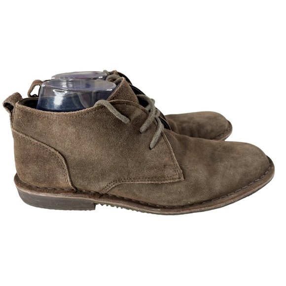 Red Tape Men's Sandover Brown Suede Lace Up Chukka Boots Size 9M (545946) EUC - Picture 1 of 8